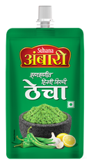 Ambari Green Chilli Thecha Pouch