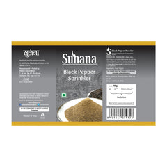 Suhana Black Pepper Powder 100g Sprinkler