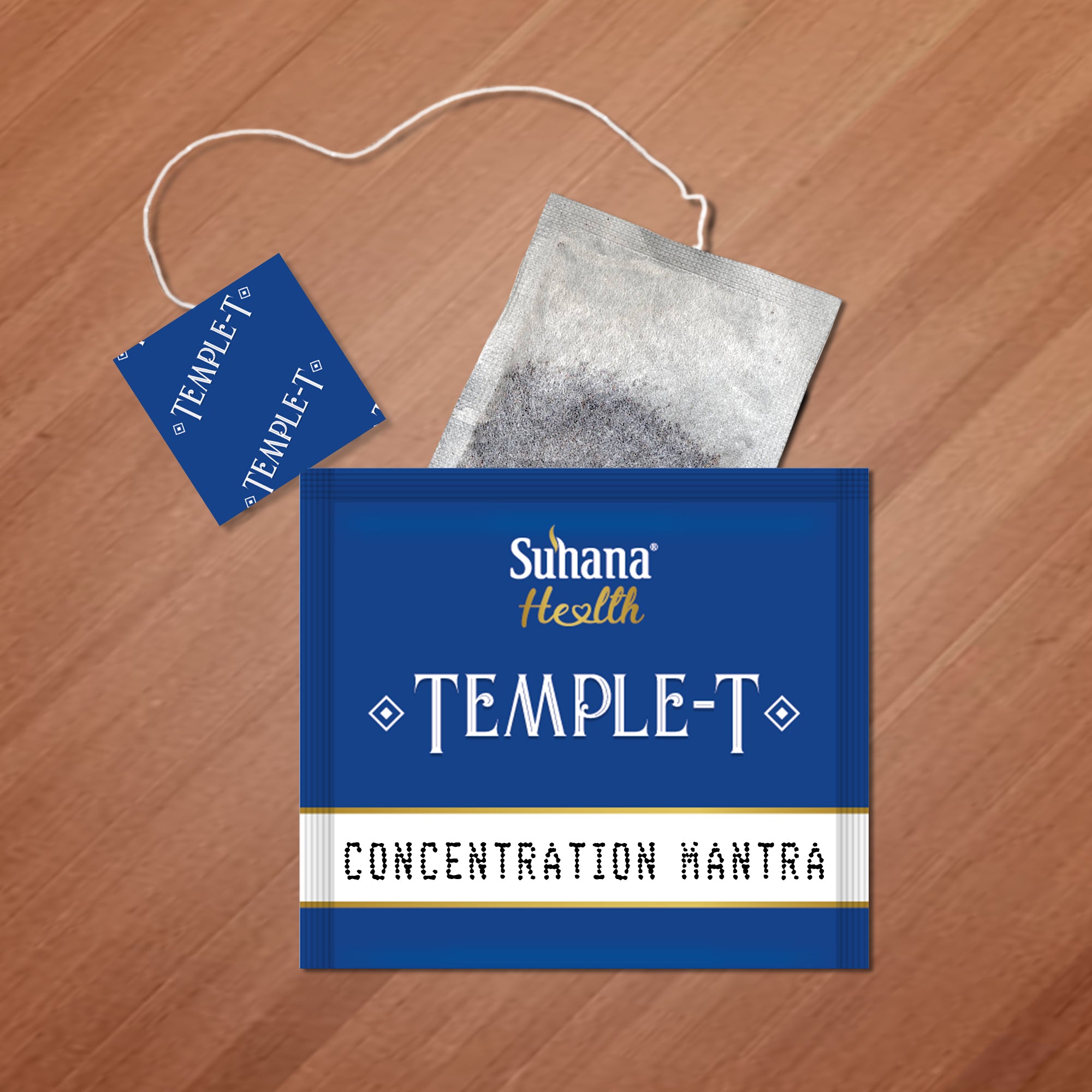 Suhana  Health Concentration Mantra Herbal Premix Temple T Sachet