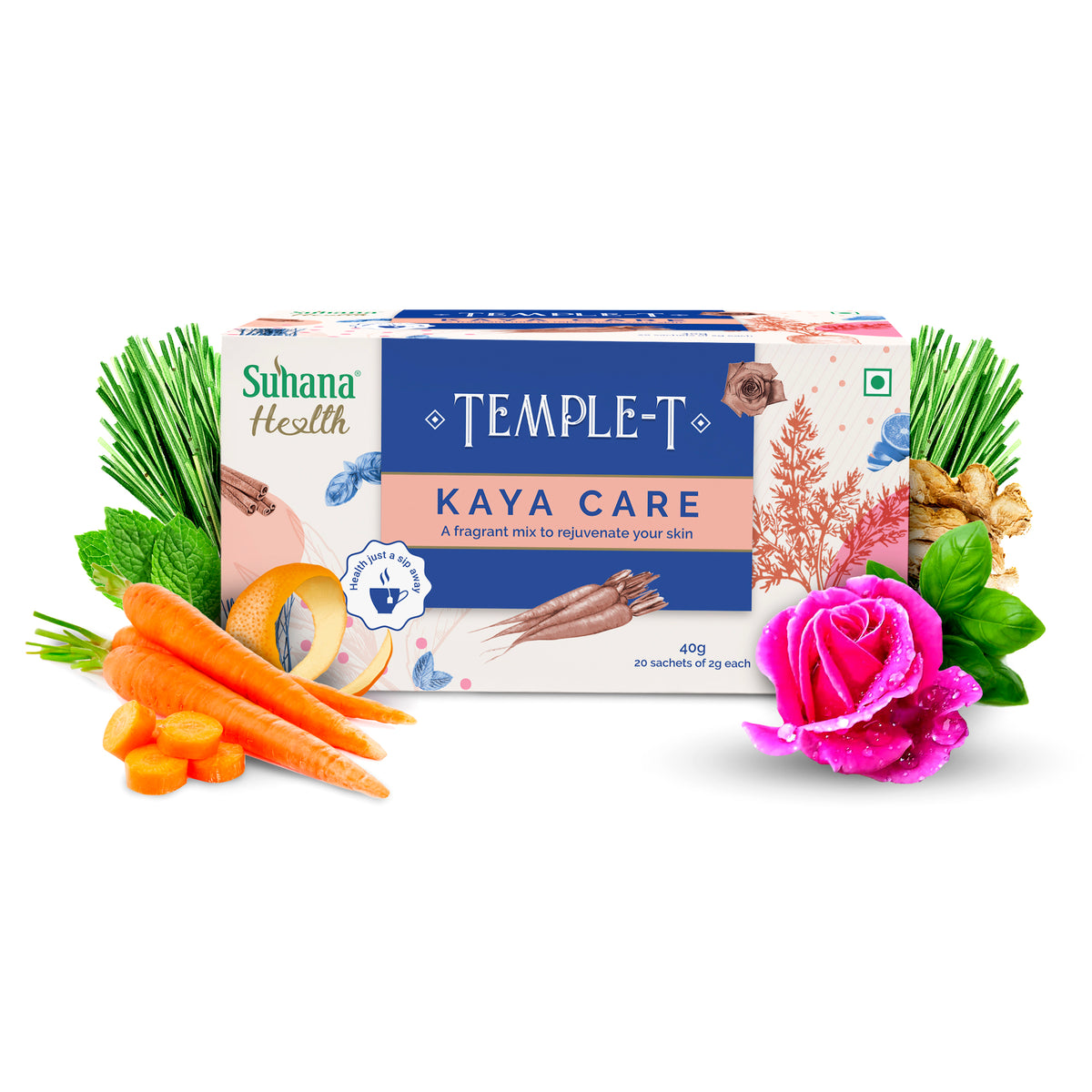 Suhana Health Kaya Care Herbal Premix Temple T Sachet