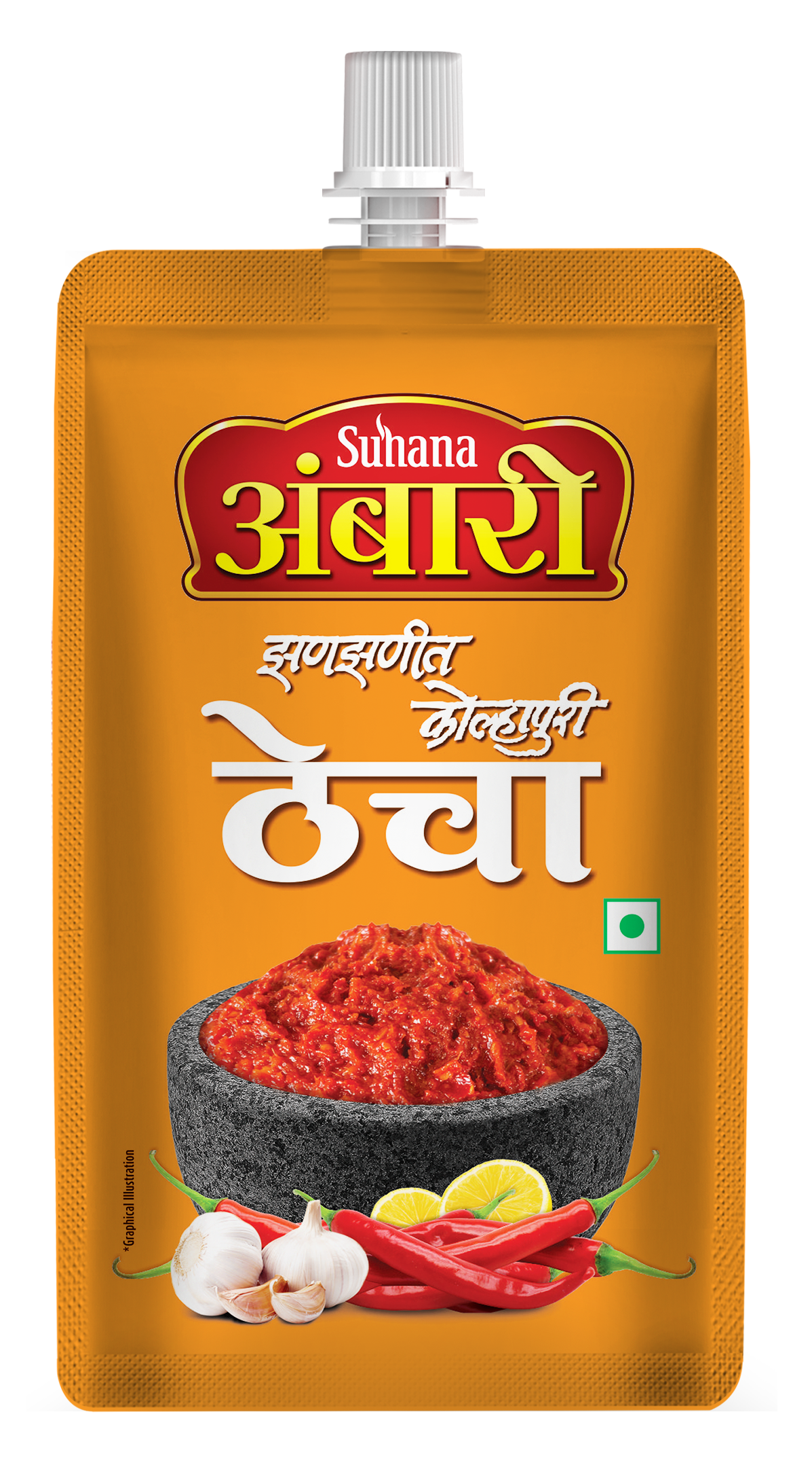 Ambari Kolhapuri Thecha Pouch