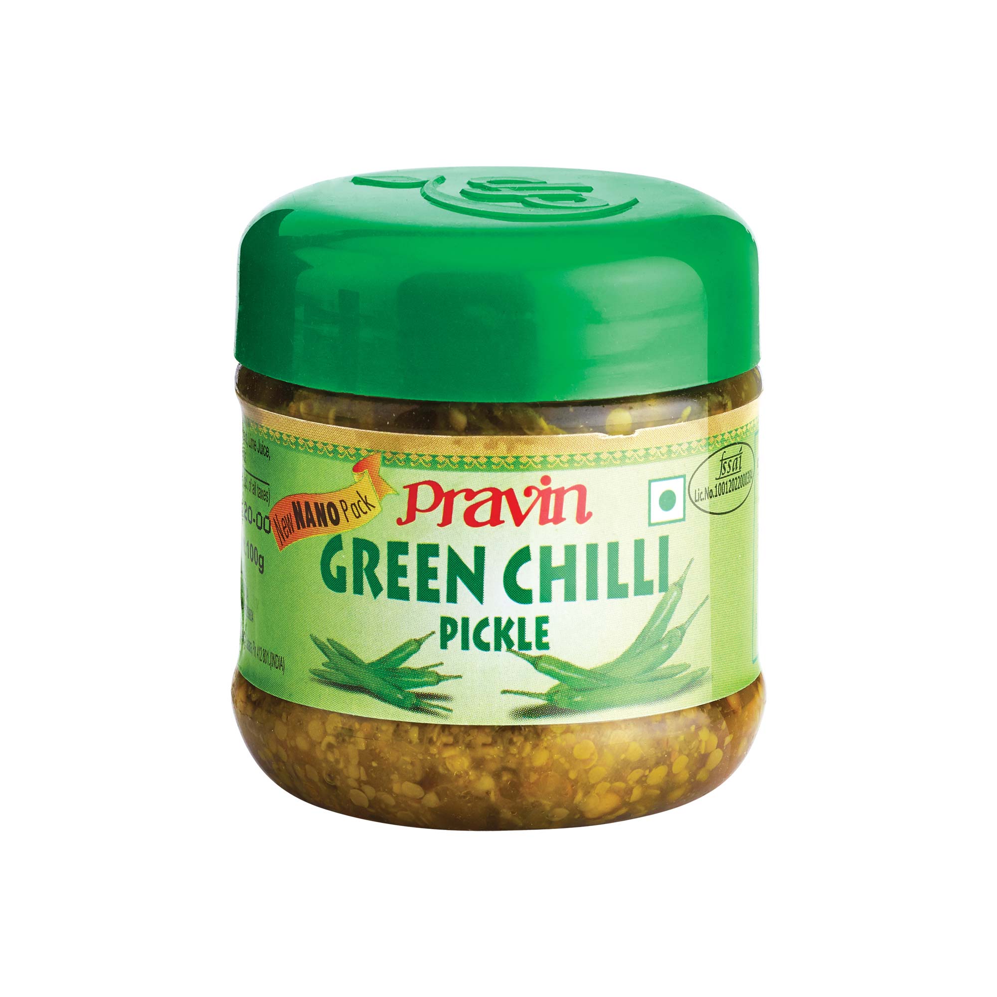 Pravin Green Chilli Pickle Jar