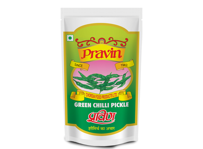 Pravin Green Chilli Pickle Pouch