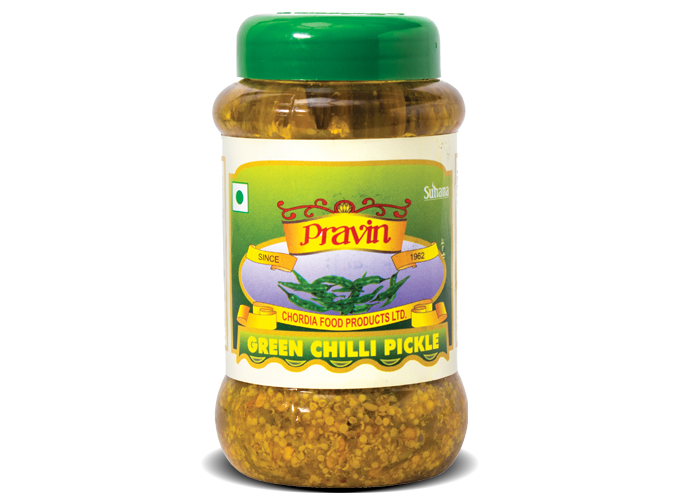 Pravin Green Chilli Pickle Jar