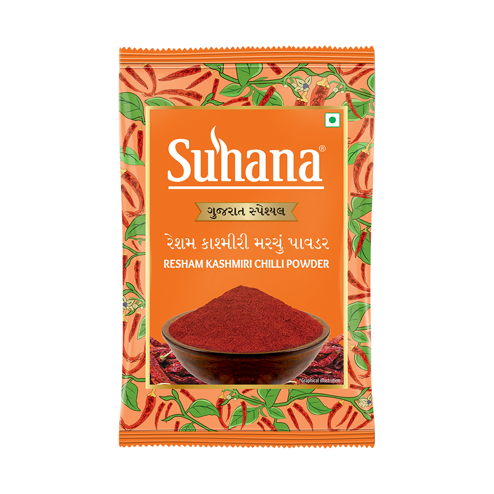 Suhana Gujarat Special Resham Kashmiri Chilli Powder Pouch