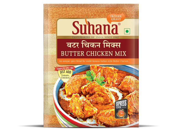 Suhana Butter Chicken Spice Mix 25g Pouch