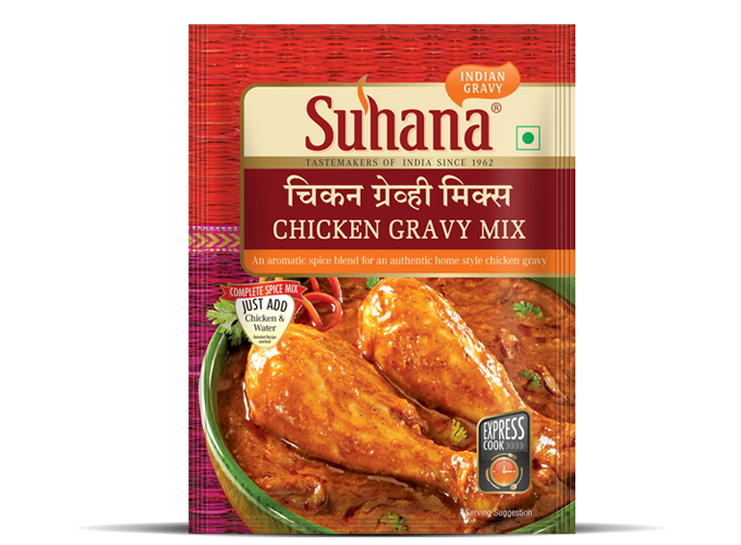 Suhana Chicken Gravy Spice Mix 40g Pouch