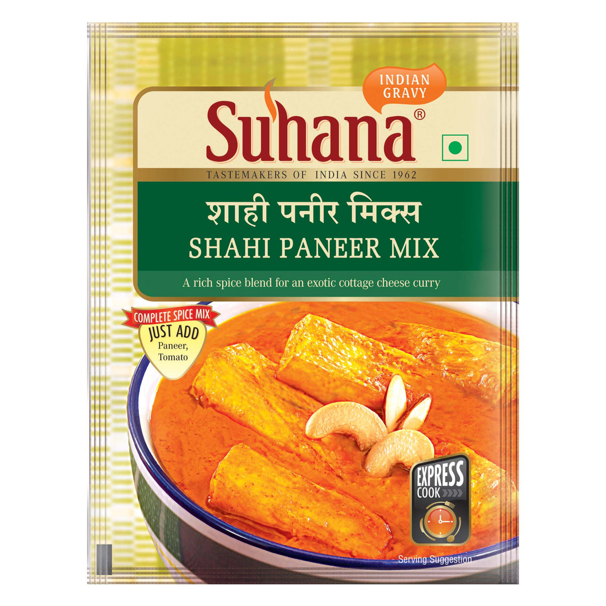 Suhana Shahi Paneer Spice Mix Pouch