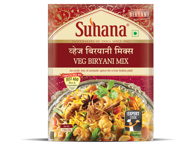 Suhana Veg Biryani Spice Mix Pouch