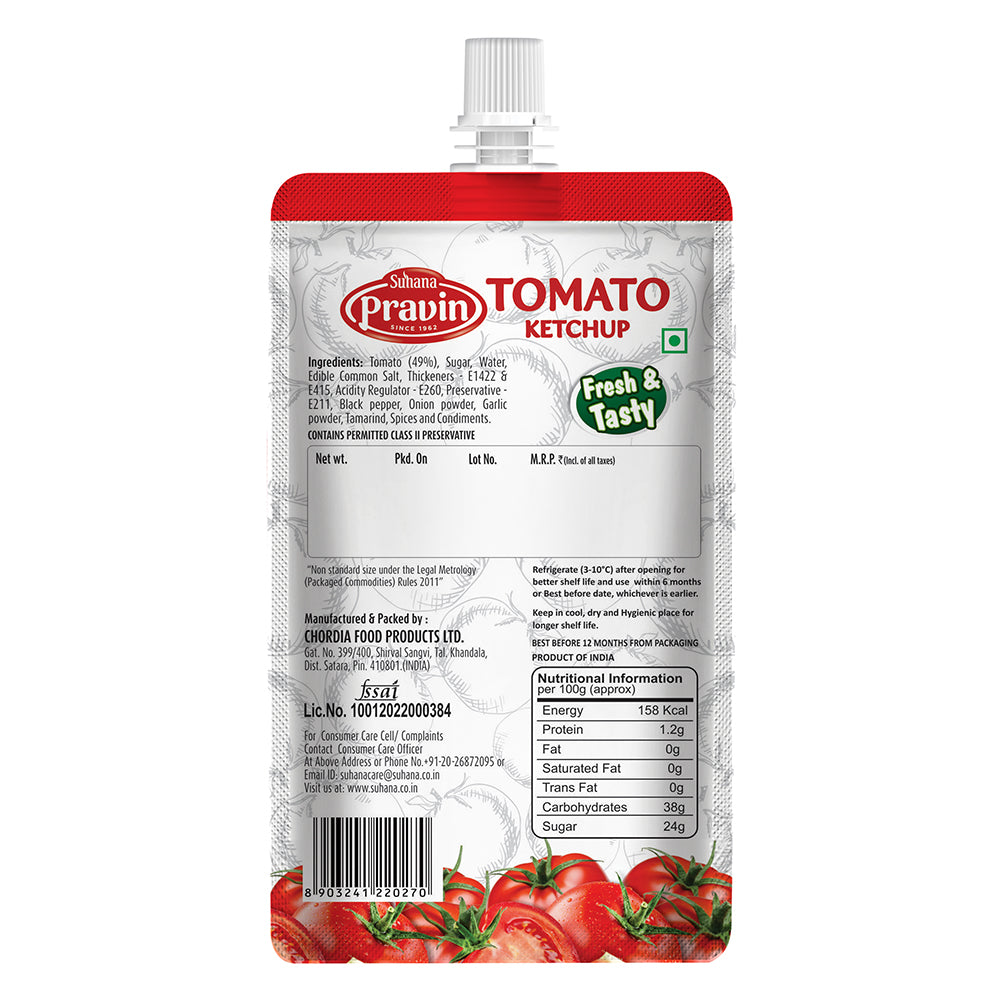 Pravin Tomato Ketchup Pouch