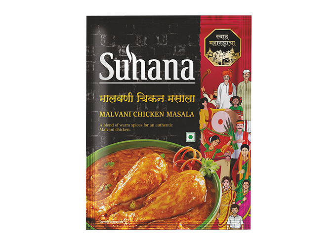 Suhana Malvani Chicken Masala 25g Pouch