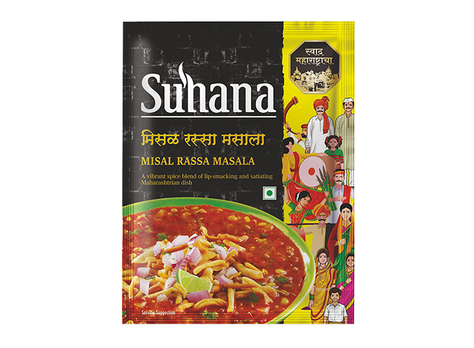 Suhana Misal Rassa Masala 25g Pouch