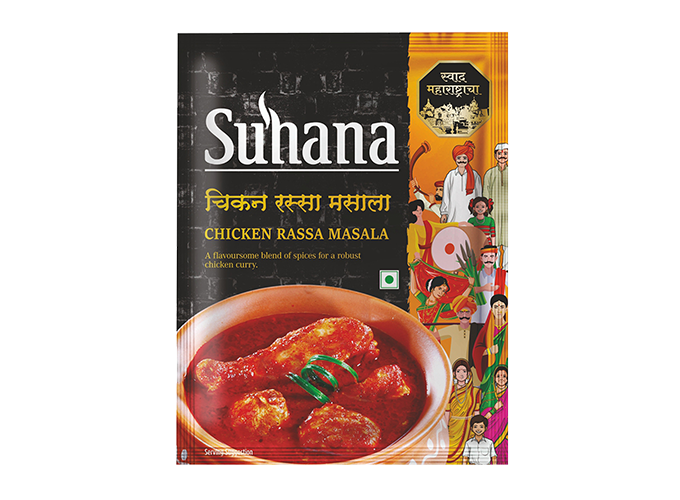 Suhana Chicken Rassa Masala 25g Pouch