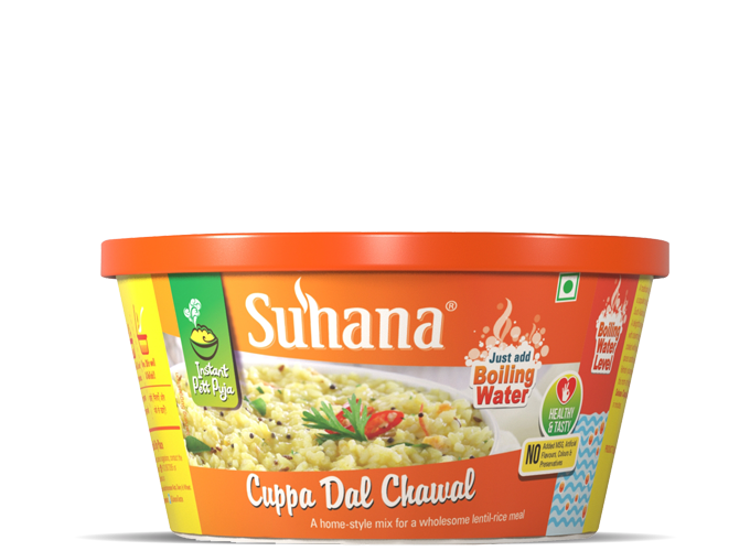 Suhana ready-to-eat cuppa dal chawal