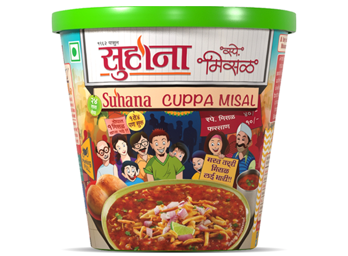 Suhana Ready To Eat Misal Mix Cuppa