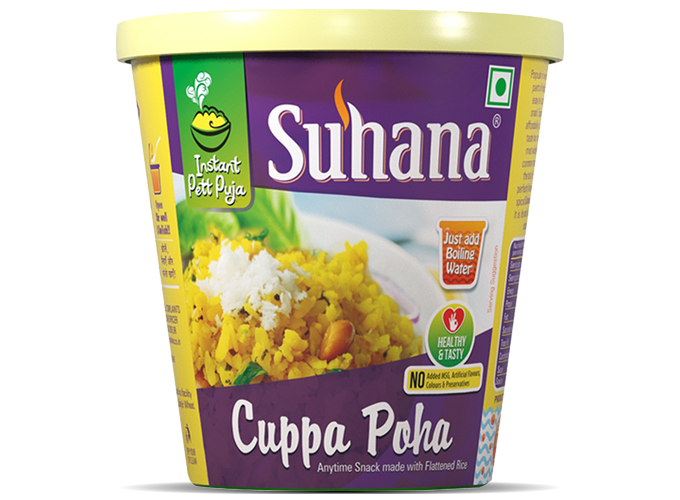 Suhana Ready To Eat Instant Poha Mix Cuppa