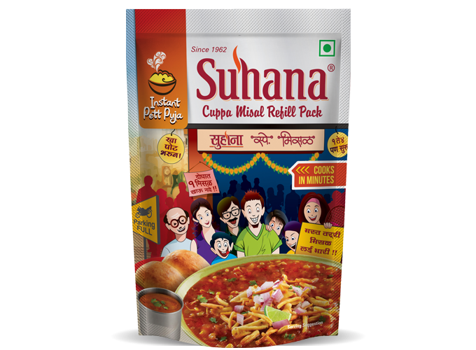 Suhana Ready To Eat Misal Mix Refill