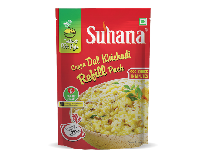 Suhana Ready To Eat Dal Khichadi Refill