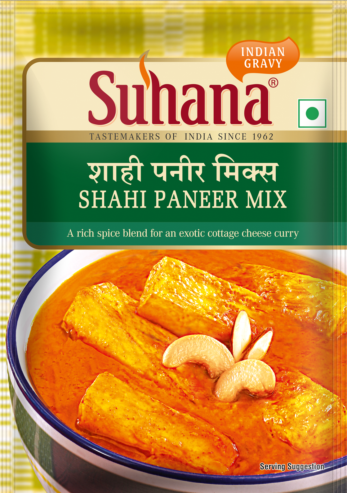 Suhana Shahi Paneer Spice Mix Pouch