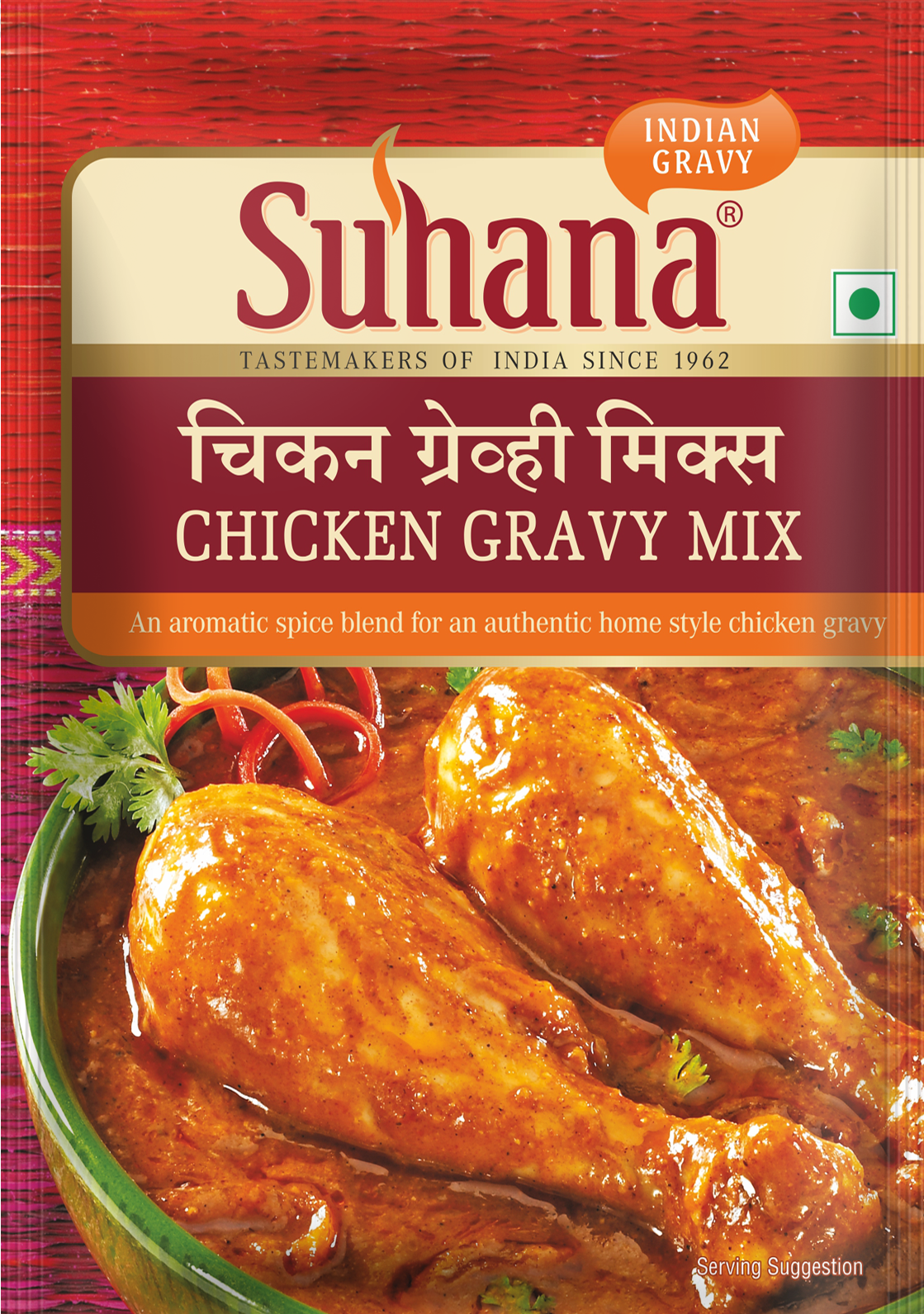 Suhana Chicken Gravy Spice Mix Pouch