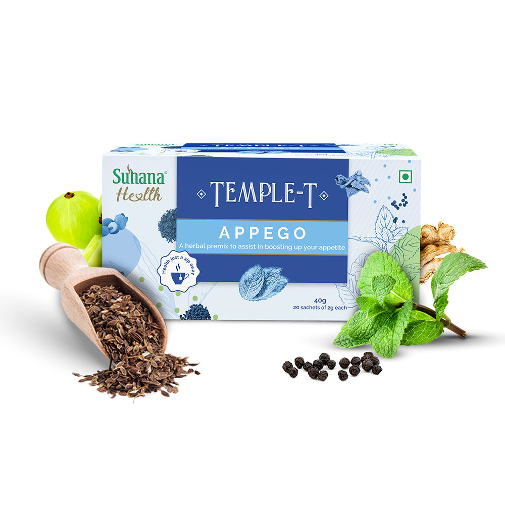 Suhana Health Appego Herbal Premix Temple T Sachet