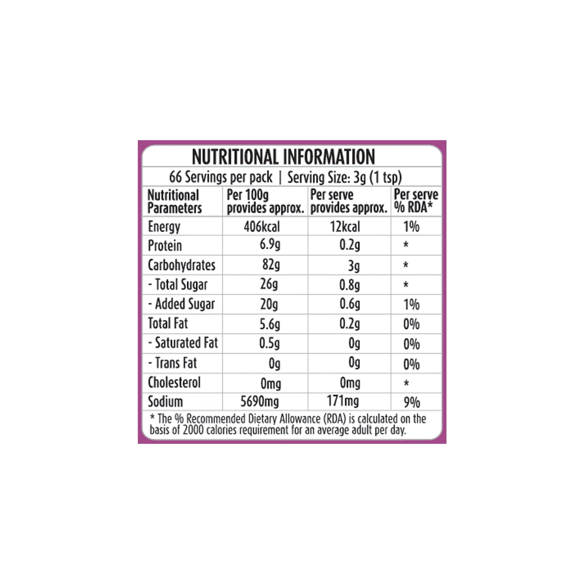 Suhana Kachhi Dabeli Masala 200g Box