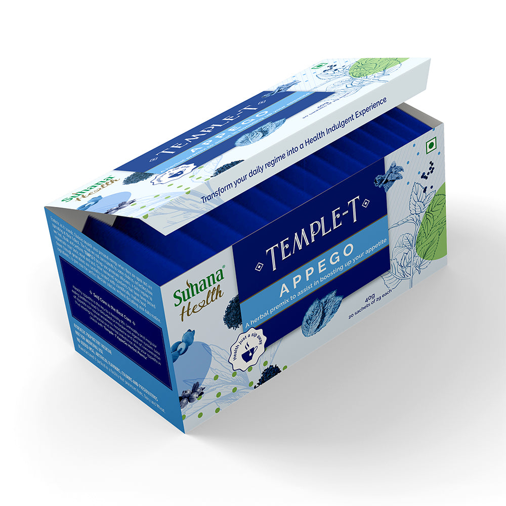 Suhana Health Appego Herbal Premix Temple T Sachet