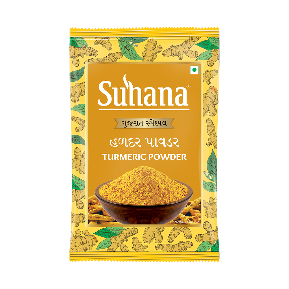 Suhana Gujarat Special Turmeric Powder Pouch