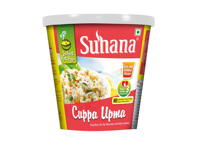 Suhana Ready To Eat Upma Mix 70g Cuppa