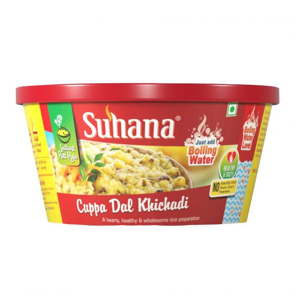 Suhana Cuppa Ready To Eat Dal Khichadi 40g Instant Meal