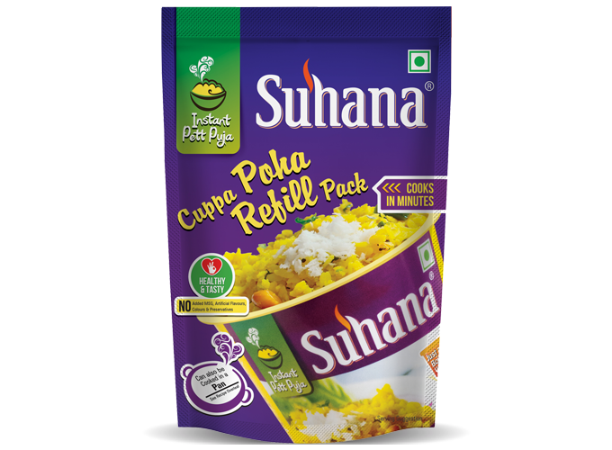 Suhana Ready To Eat Poha Mix 80g Refill