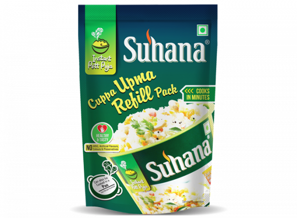 Suhana Ready To Eat ready to  Upma Mix 80g Refill