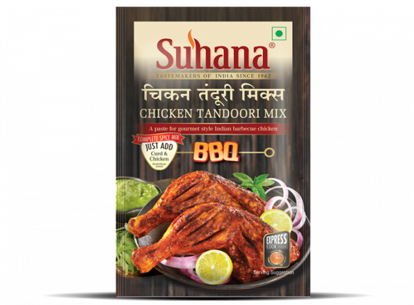 Suhana Chicken Tandoori (Paste) Spice Mix 100g Pouch