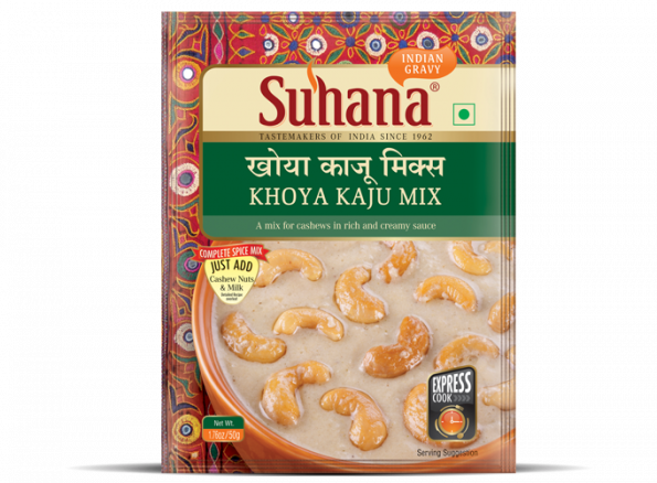 Suhana Khoya Kaju Spice Mix 50g Pouch