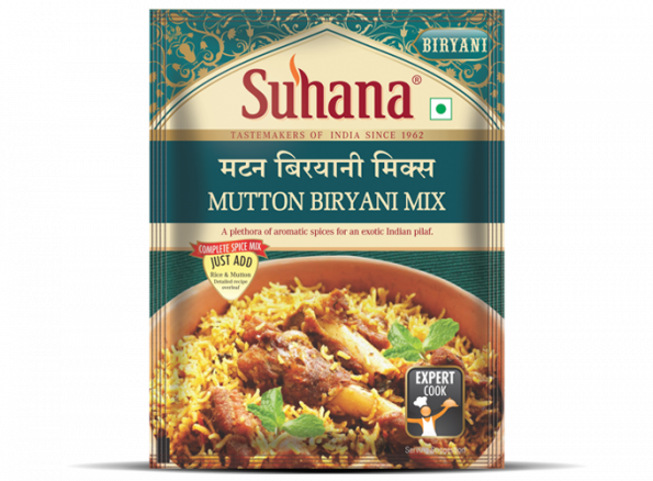 Suhana Mutton Biryani Masala Spice Mix 50g Pouch
