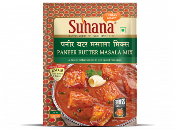 Suhana Paneer Butter Masala Spice Mix 25g Pouch