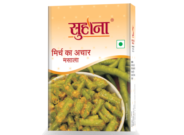 Suhana Chilli Pickle Masala 100g Box