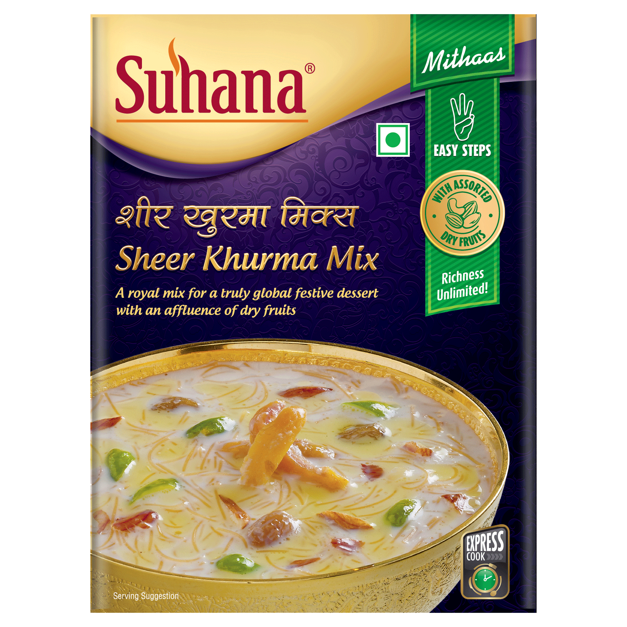 Suhana Instant Sheer Khurma Mix 150g Box