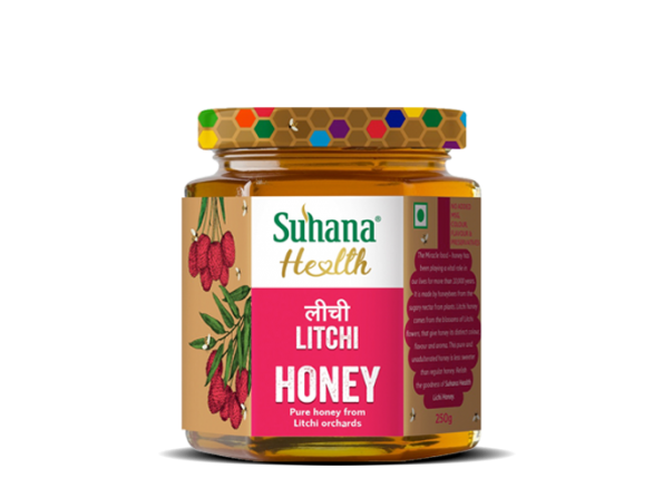Suhana Litchi Honey 250g Jar