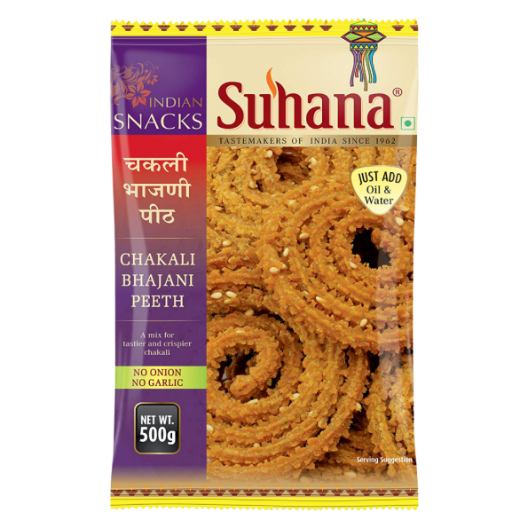 Suhana Chakali Bhajani Pith/Peeth 500g Pouch