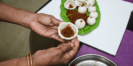 Prepare Ukadiche Modak Filling